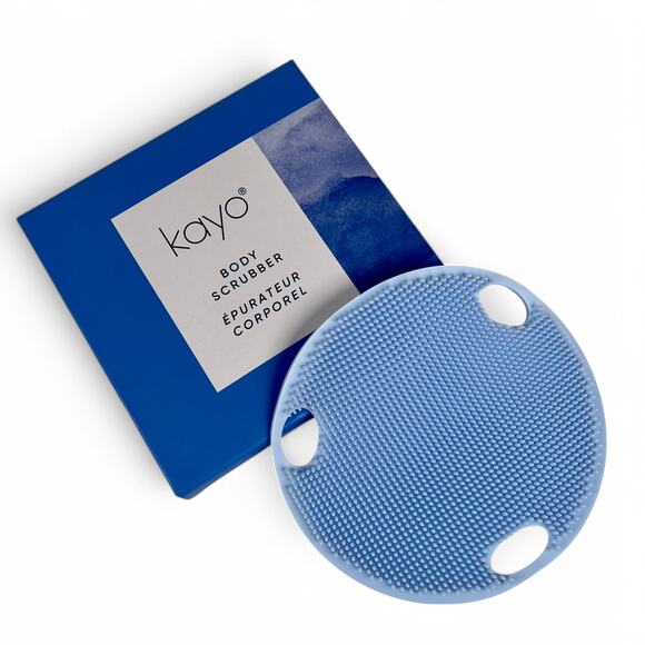 Kayo Body Scrubber Soft Silicone Body Exfoliator Bath Shower Spa - Picture 1 of 3